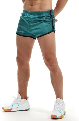 AIMPACT Mens Running Shorts Breathing Workout Gym Booty Short Shorts Sexy