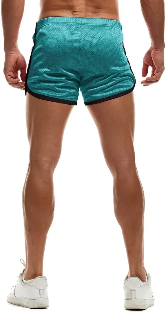 AIMPACT Mens Running Shorts Breathing Workout Gym Booty Short Shorts Sexy