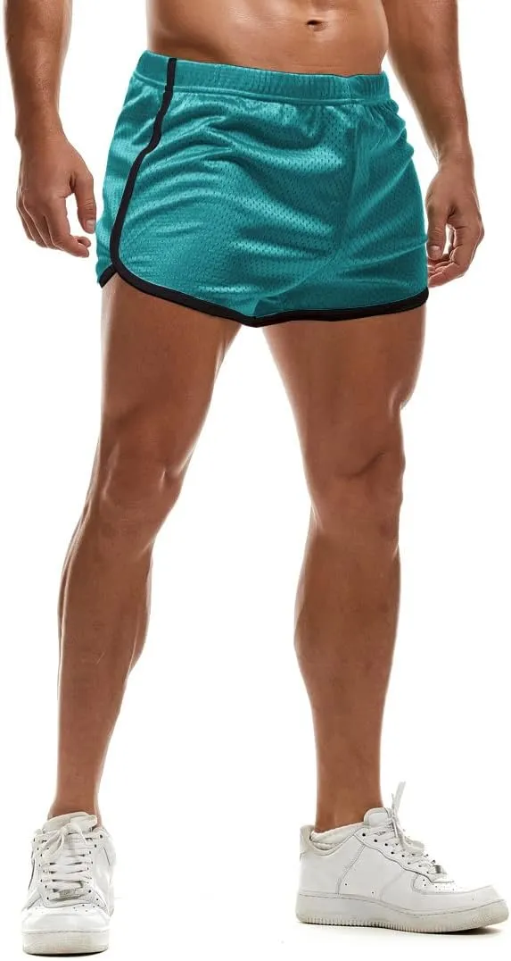 AIMPACT Mens Running Shorts Breathing Workout Gym Booty Short Shorts Sexy
