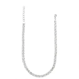 Beginnings Sterling Silver Treccia Weave Necklaces N3013