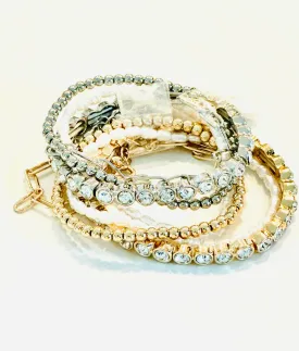 Bezel Bracelet Set
