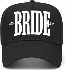 Bride Vintage Trucker Hat | Marriage Wedding Bachelorette | Premium Snapback Baseball Hat for Men & Women