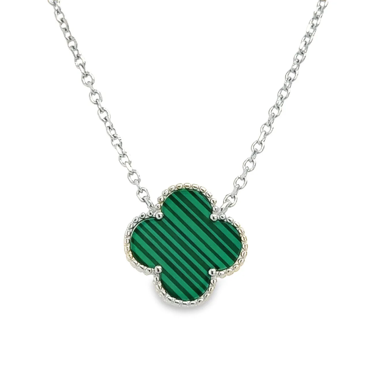 CA180 Green Flower Necklaces