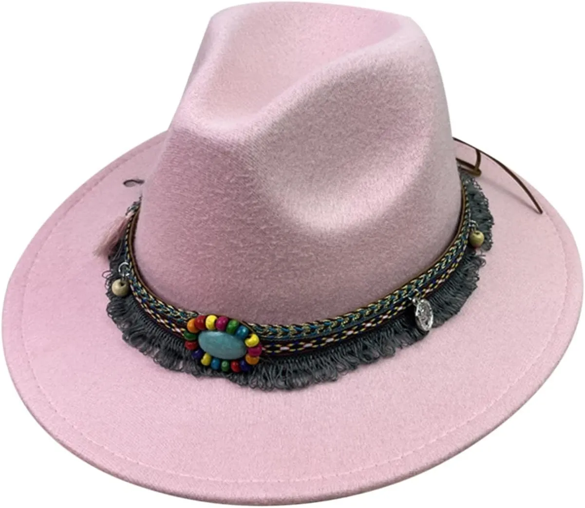 Fashionable Fedora Fedoras Men Wide for Women Dress Hat Womens and Hat Baseball Caps Hat Bands for Womens Cowboy