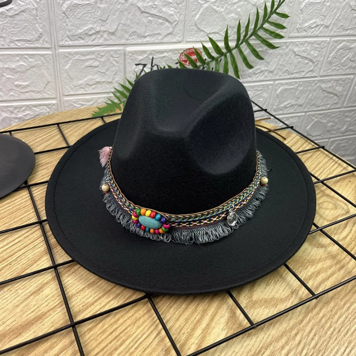 Fashionable Fedora Fedoras Men Wide for Women Dress Hat Womens and Hat Baseball Caps Hat Bands for Womens Cowboy