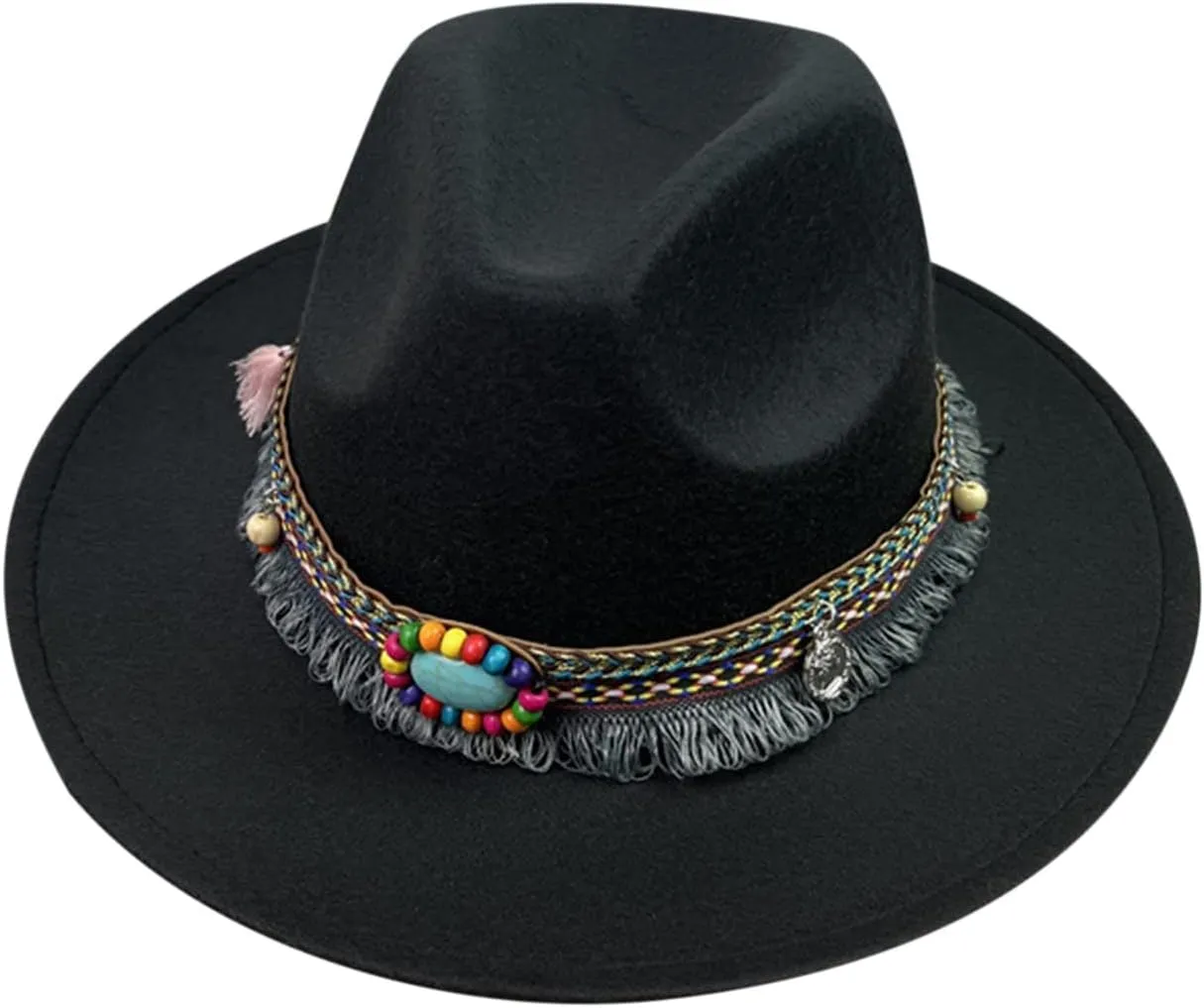 Fashionable Fedora Fedoras Men Wide for Women Dress Hat Womens and Hat Baseball Caps Hat Bands for Womens Cowboy