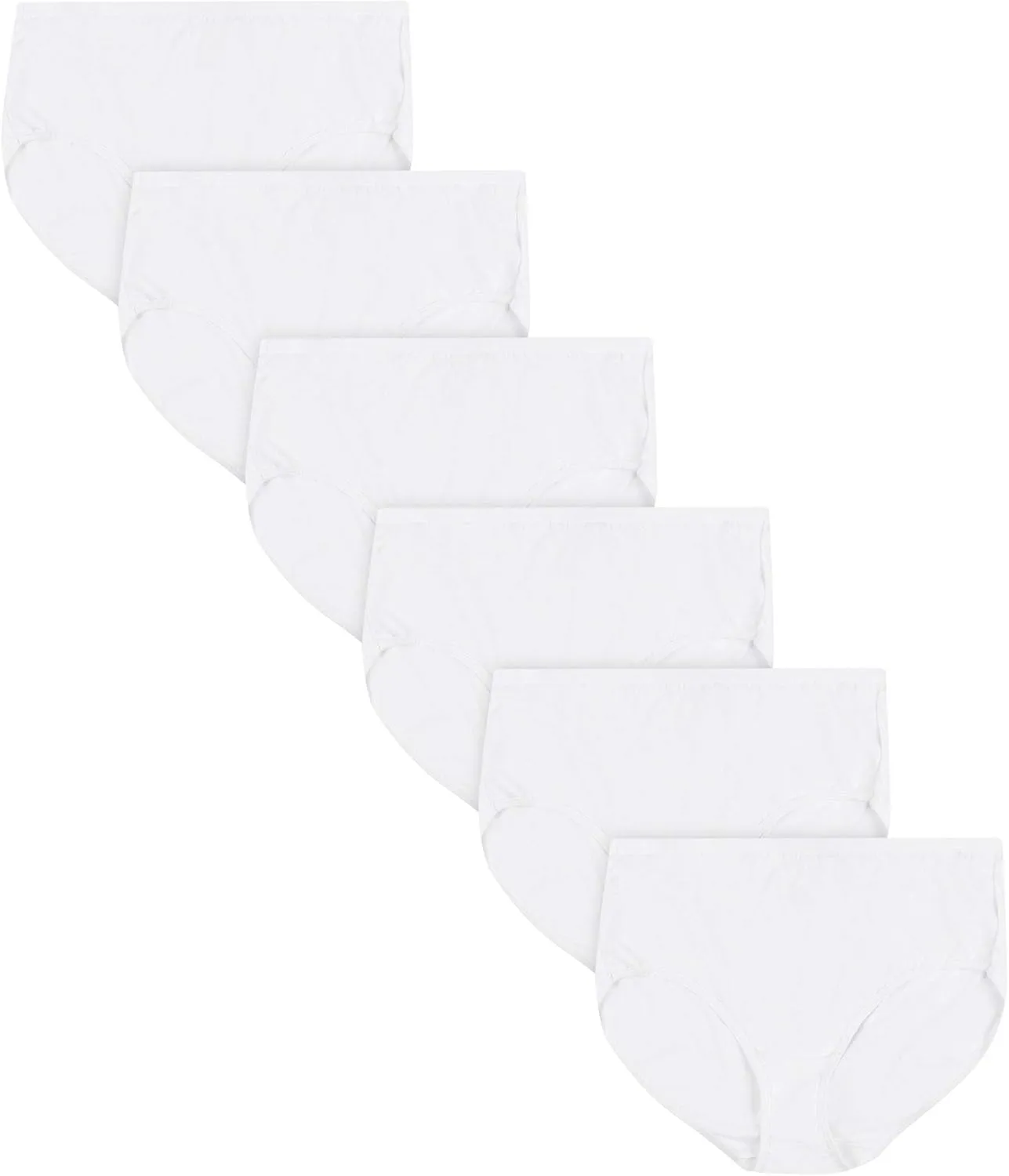 Hanes Women's Cool Comfort Cotton Brief 6-Pack