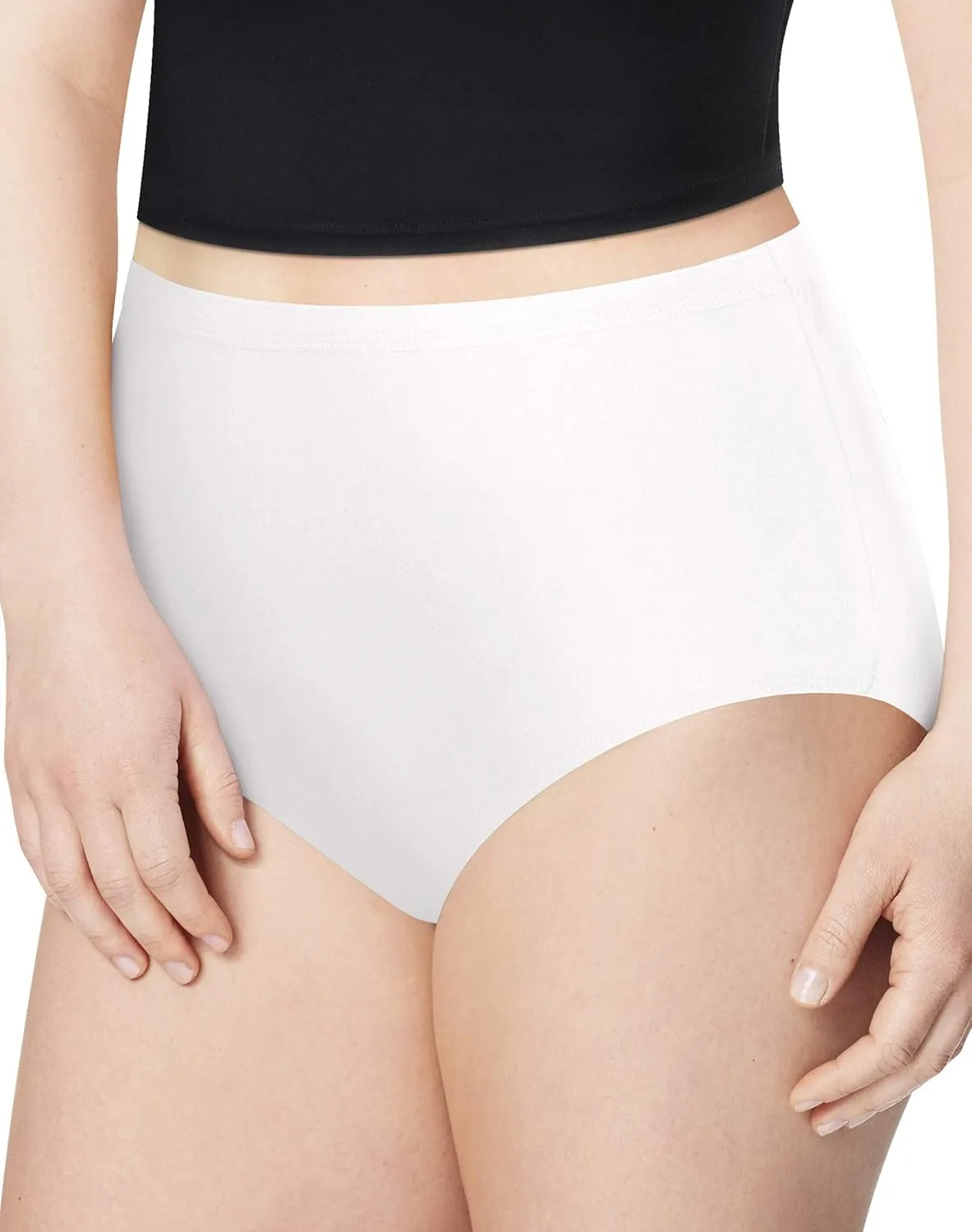 Hanes Women's Cool Comfort Cotton Brief 6-Pack