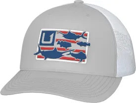 HUK Youth Trucker, Anti-Glare Snapback Fishing Hat for Kids