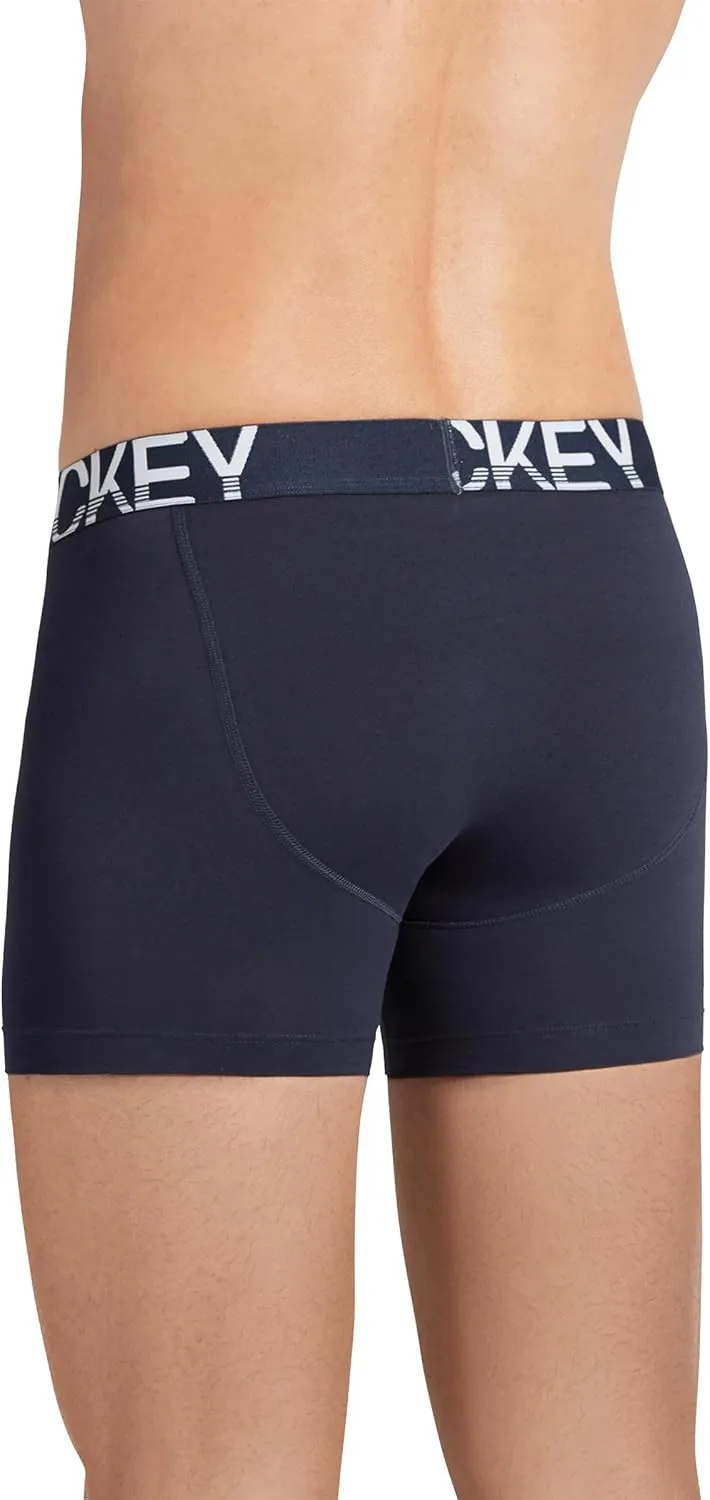 Jockey Men's Underwear ActiveStretch 4" Boxer Brief - 6 Pack