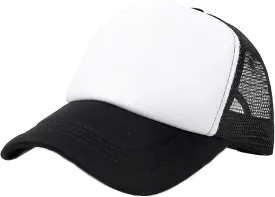 Kid's Youth Structured Foam Mesh Trucker Cap Adjustable Toddler Baseball Hat for Outdoor 2-6T