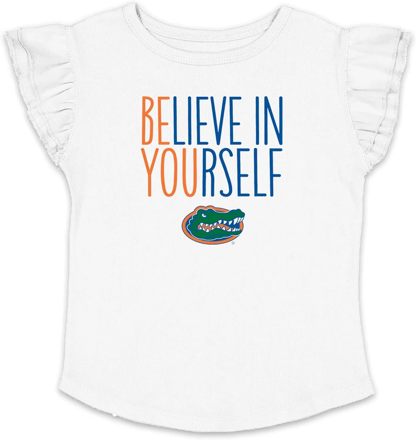 NCAA Toddler Ruffle Tee