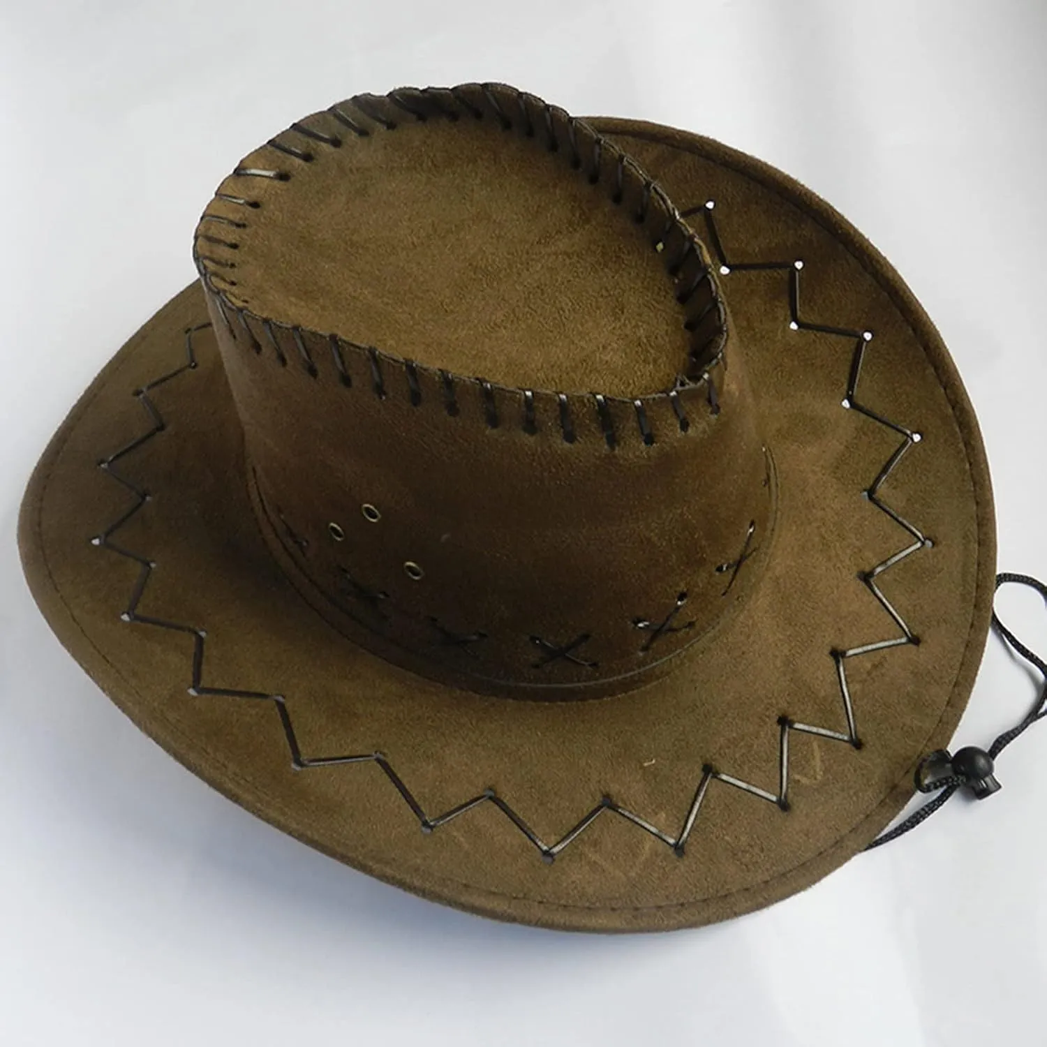 Plain Felt Cowboy Cowgirl Hat for Men, Women,Western Studded Cowboy Panama Hat in Adult Western Dress Up Party