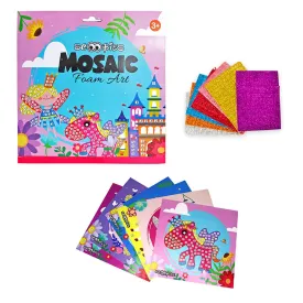 Scoobies Glitter Mosaic Art Sets - Pink