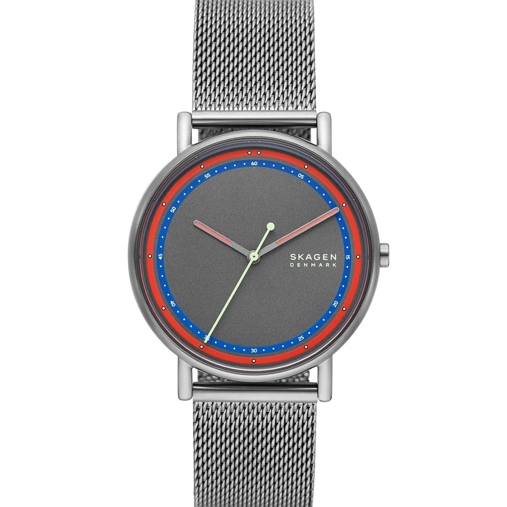 Skagen SKW6900 Signatur Charcoal Mens Mesh Watch