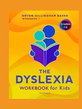 The Dyslexia Workbook for Kids (Workbook 1) HARDCOVER: Orton-Gillingham Based: For 1st, 2nd, 3rd, 4th, 5th, and 6th Grade Hardcover  September 6, 2024