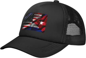 Trucker Hat for Men Women Mesh Baseball Cap Summer Golf Dad Hat Adjustable Outdoor Snapback Hat