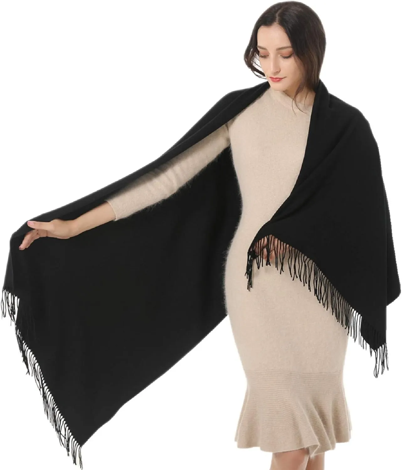 TwoYek Womens Scarf Pashmina Shawls and Wraps for Evening Dress Wedding Bridesmaid Gift